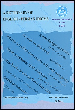 Image for A Dictionary of English-Persian Idioms